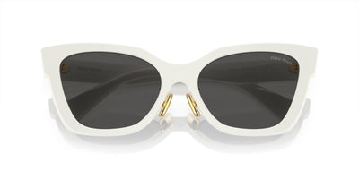 Miu Miu SMU02Z White/Dark Grey #colour_white-dark-grey