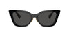 Miu Miu SMU02Z Black/Dark Grey #colour_black-dark-grey