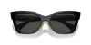 Miu Miu SMU02Z Black/Dark Grey #colour_black-dark-grey