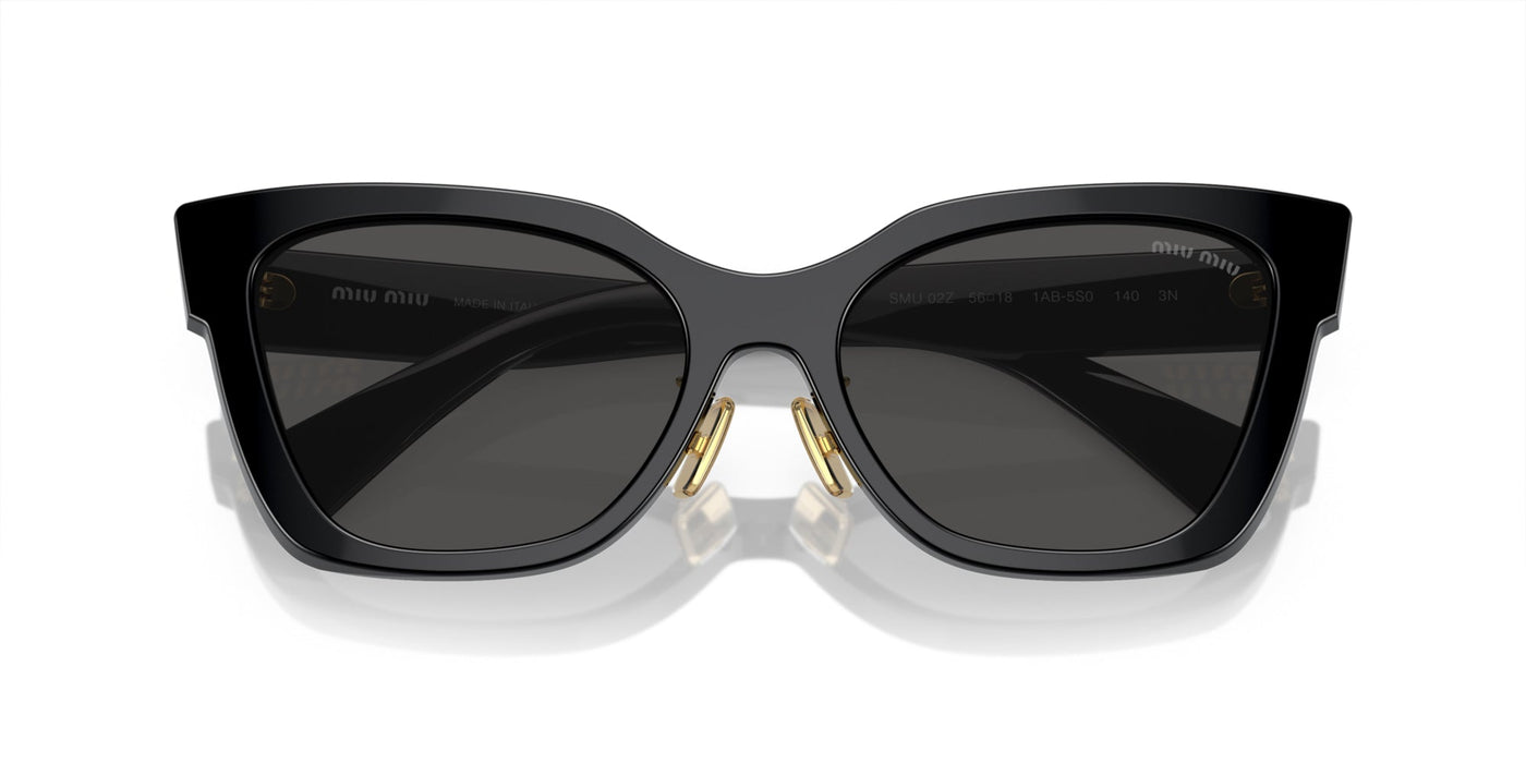 Miu Miu SMU02Z Black/Dark Grey #colour_black-dark-grey