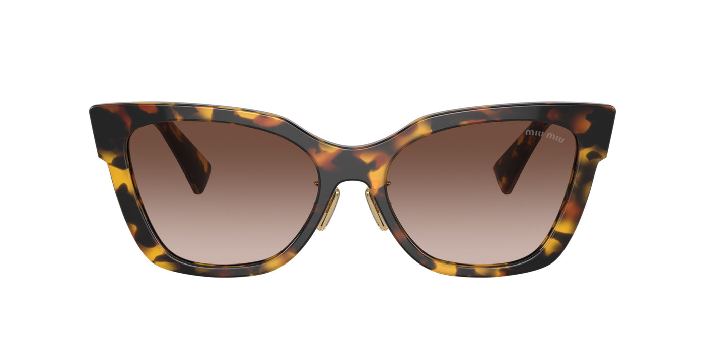 Miu Miu SMU02Z Honey Havana/Brown Gradient #colour_honey-havana-brown-gradient