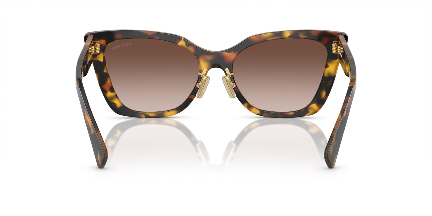 Miu Miu SMU02Z Honey Havana/Brown Gradient #colour_honey-havana-brown-gradient