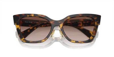 Miu Miu SMU02Z Honey Havana/Brown Gradient #colour_honey-havana-brown-gradient