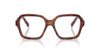 Miu Miu VMU03Y Striped Tobacco #colour_striped-tobacco