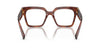Miu Miu VMU04U Striped Tobacco #colour_striped-tobacco