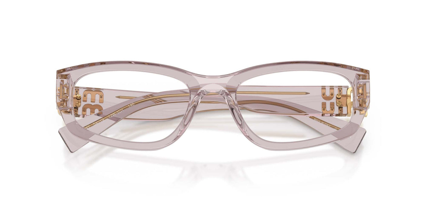 Miu Miu VMU04Y Mauve Transparent #colour_mauve-transparent