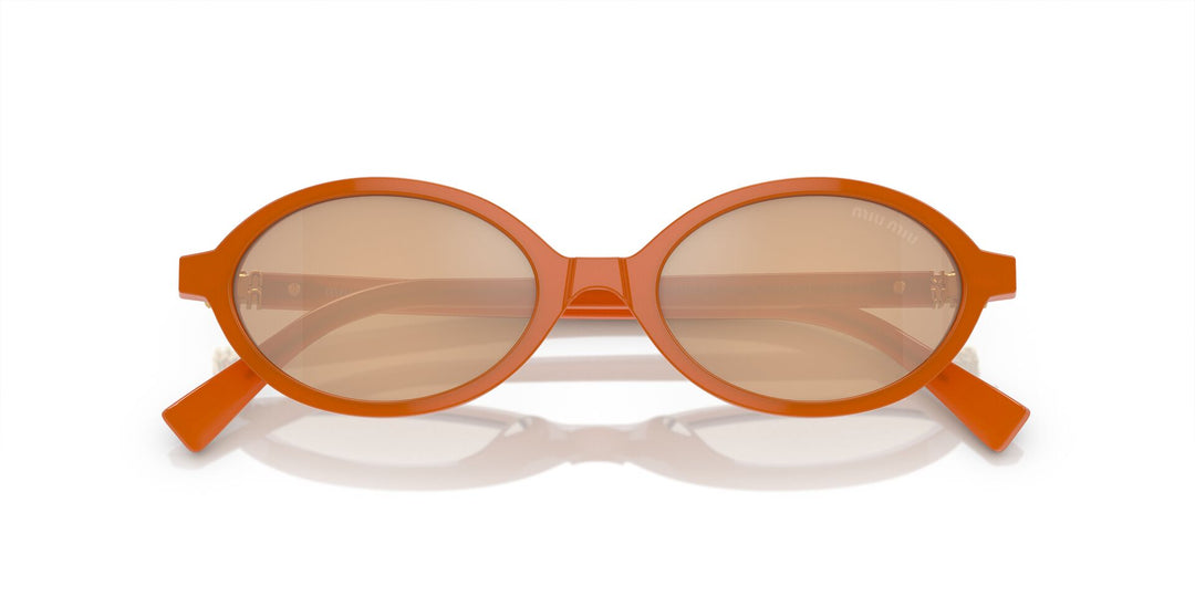 Miu Miu SMU04Z Oval Sunglasses | Fashion Eyewear US