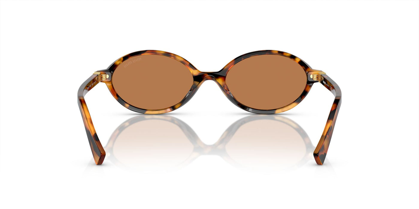 Miu Miu SMU04Z Oval Sunglasses | Fashion Eyewear US