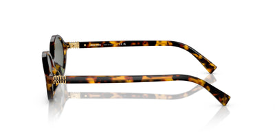 Miu Miu SMU04Z Honey Havana/Green Silver Mirror #colour_honey-havana-green-silver-mirror