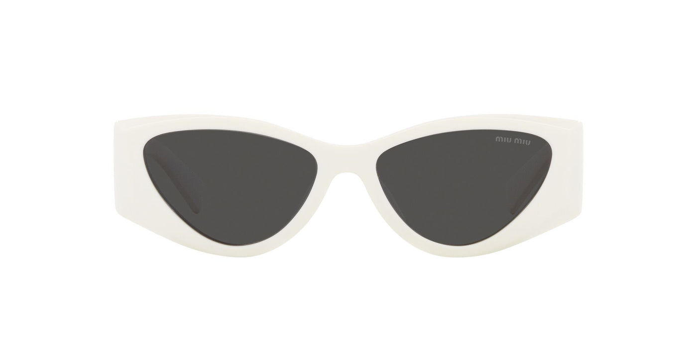 Miu Miu SMU06Y White/Dark Grey #colour_white-dark-grey