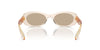 Miu Miu SMU06Z Sand Transparent/Dark Brown #colour_sand-transparent-dark-brown