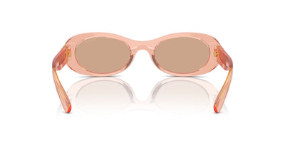 Miu Miu SMU06Z Noisette Transparent/Dark Brown #colour_noisette-transparent-dark-brown