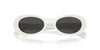 Miu Miu SMU06Z White Ivory/Dark Grey #colour_white-ivory-dark-grey