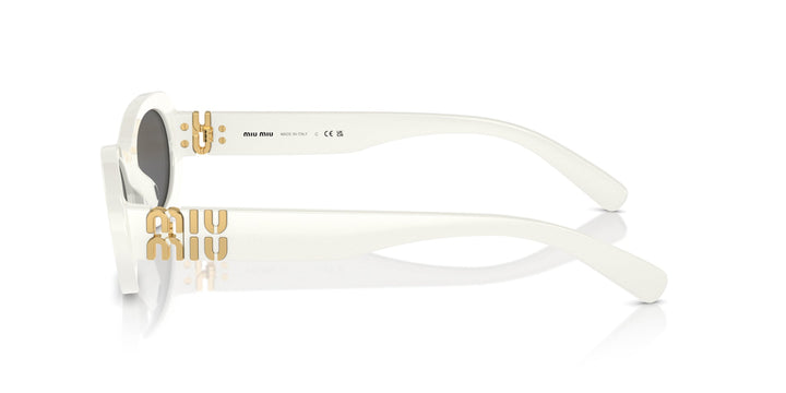 Miu Miu SMU06Z Oval Sunglasses | Fashion Eyewear US