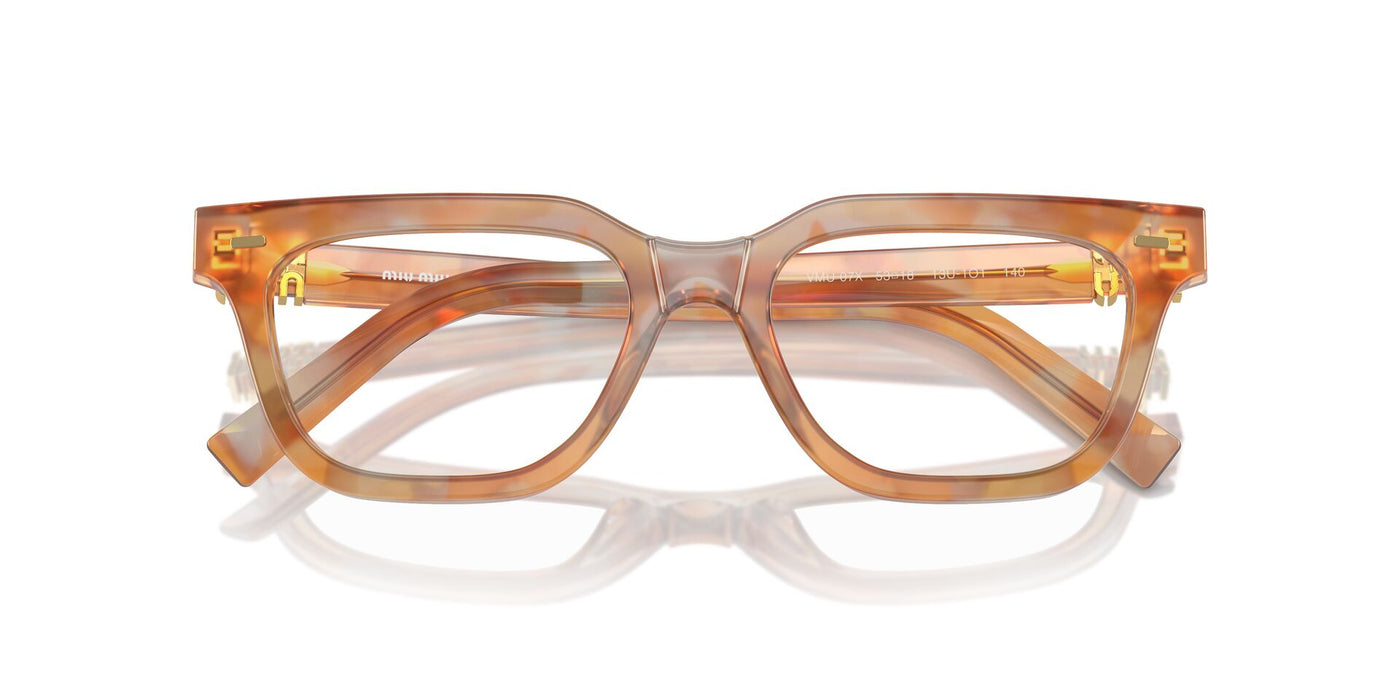 Miu Miu VMU07X Transparent Brown #colour_transparent-brown