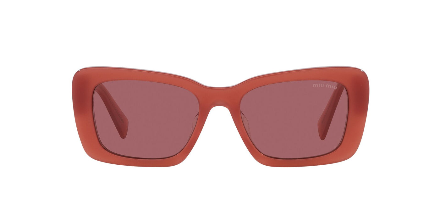 Miu Miu SMU07Y Cognac Opal/Dark Violet #colour_cognac-opal-dark-violet