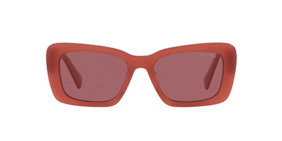 Miu Miu SMU07Y Cognac Opal/Dark Violet #colour_cognac-opal-dark-violet