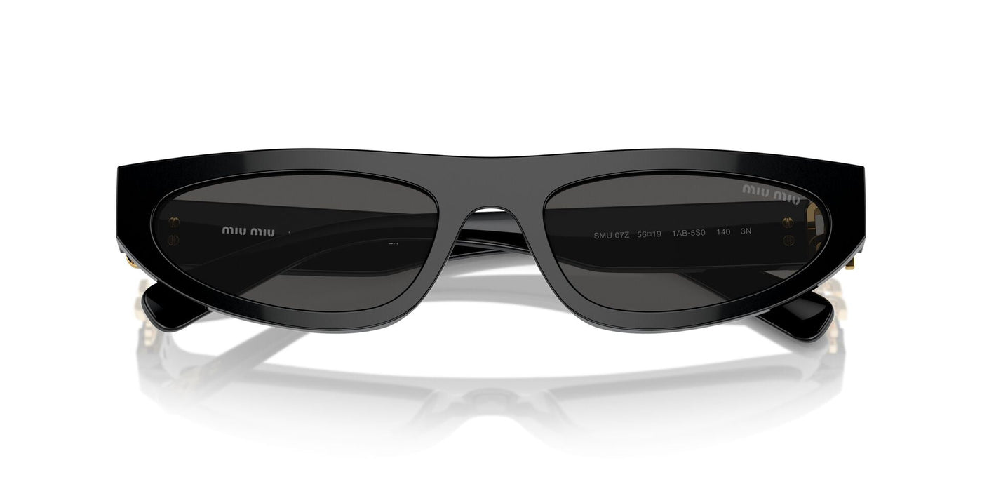 Miu Miu SMU07Z Black/Dark Grey #colour_black-dark-grey