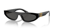 Miu Miu SMU07Z Black/Dark Grey #colour_black-dark-grey