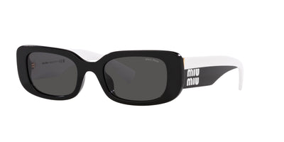 Miu Miu SMU08Y Black/Dark Grey #colour_black-dark-grey