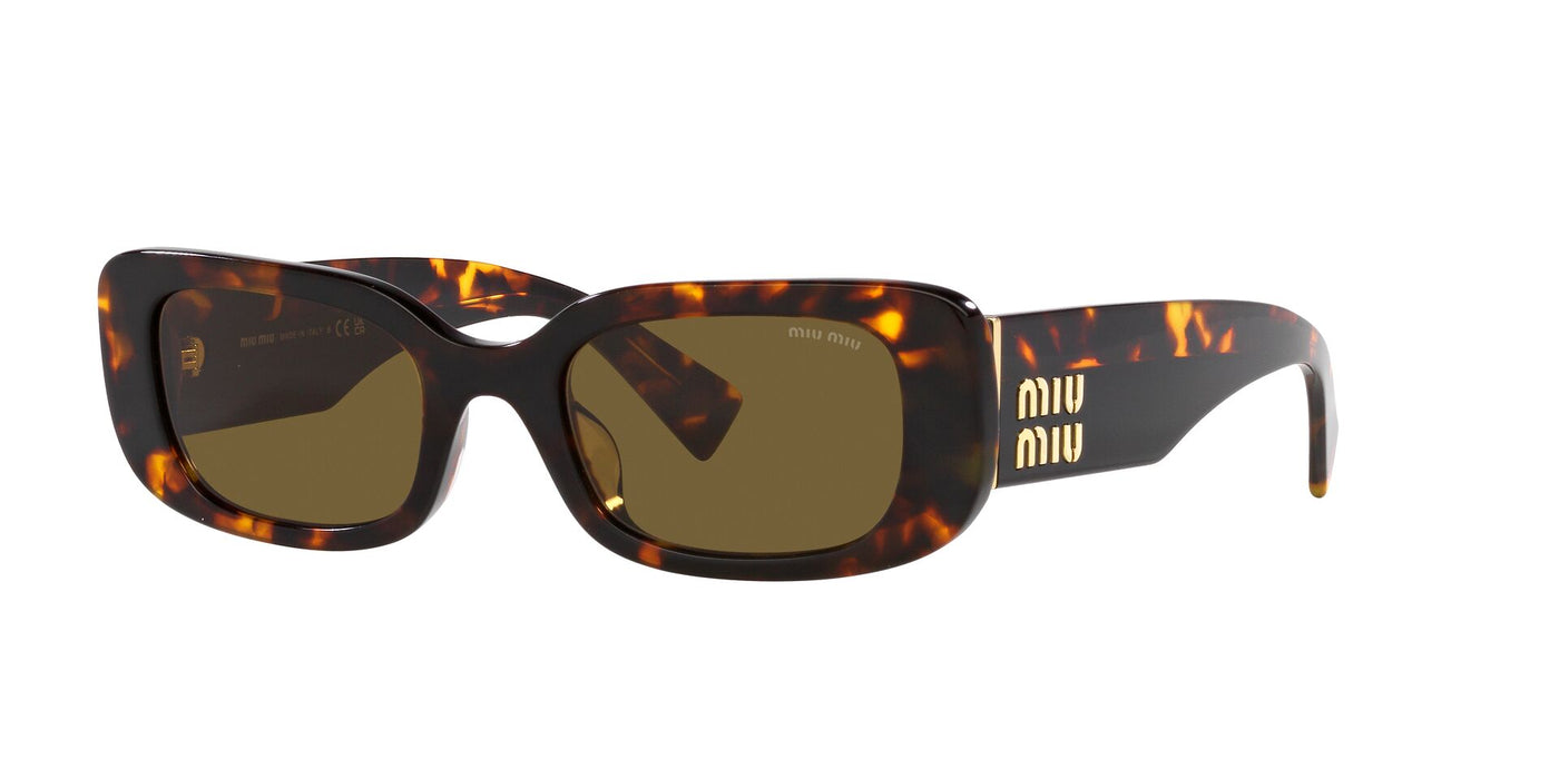 Miu Miu SMU08Y Honey Havana/Dark Brown #colour_honey-havana-dark-brown