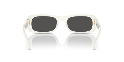 Miu Miu SMU08Z White Ivory/Dark Grey #colour_white-ivory-dark-grey