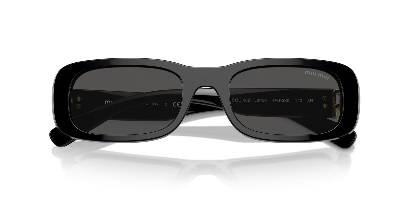 Miu Miu SMU08Z Black/Dark Grey #colour_black-dark-grey