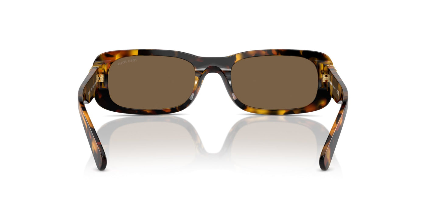 Miu Miu SMU08Z Honey Havana/Dark Brown #colour_honey-havana-dark-brown