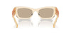 Miu Miu SMU09W Sand Transparent/Dark Brown #colour_sand-transparent-dark-brown