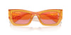 Miu Miu SMU09W Orange Transparent/Pink #colour_orange-transparent-pink