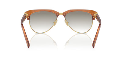Miu Miu SMU09Z Caramel/Clear Silver Gradient #colour_caramel-clear-silver-gradient