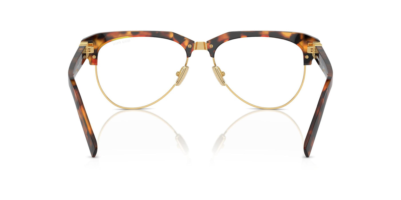 Miu Miu SMU09Z Cork Trotoise/Clear Blue Light Filter #colour_cork-trotoise-clear-blue-light-filter