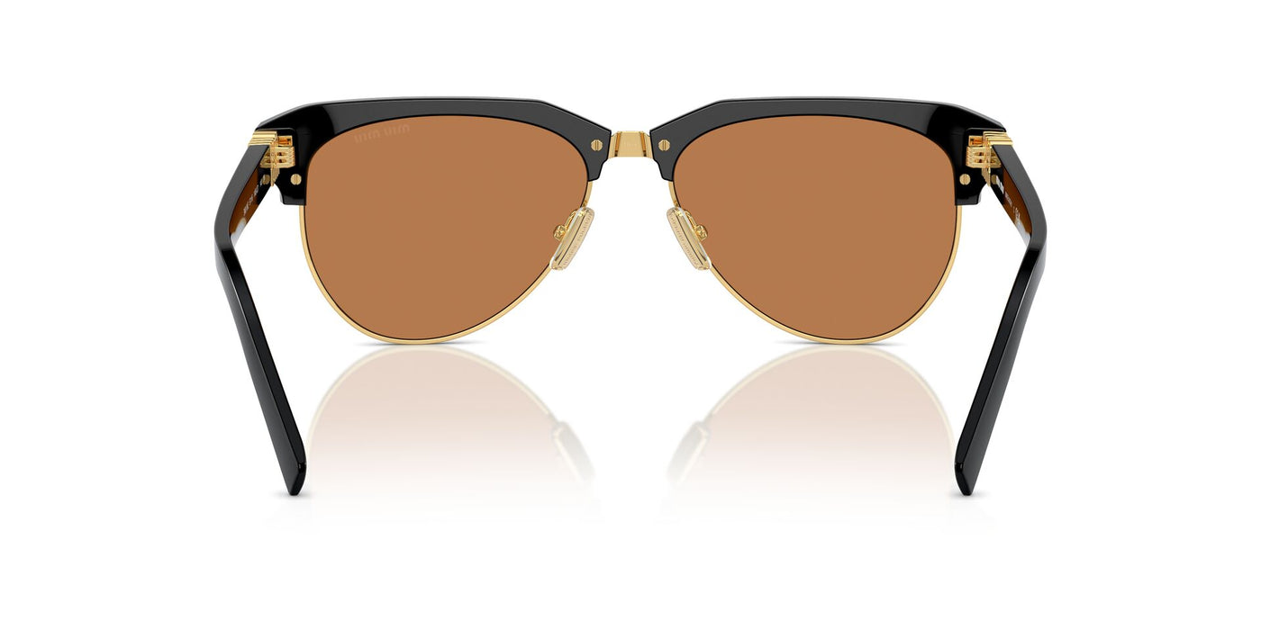 Miu Miu SMU09Z Black/Brown #colour_black-brown