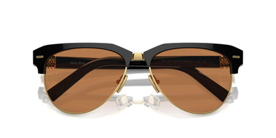 Miu Miu SMU09Z Black/Brown #colour_black-brown