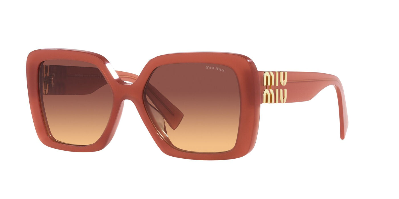 Miu Miu SMU10Y Cognac Opal/Orange Violet Gradient #colour_cognac-opal-orange-violet-gradient