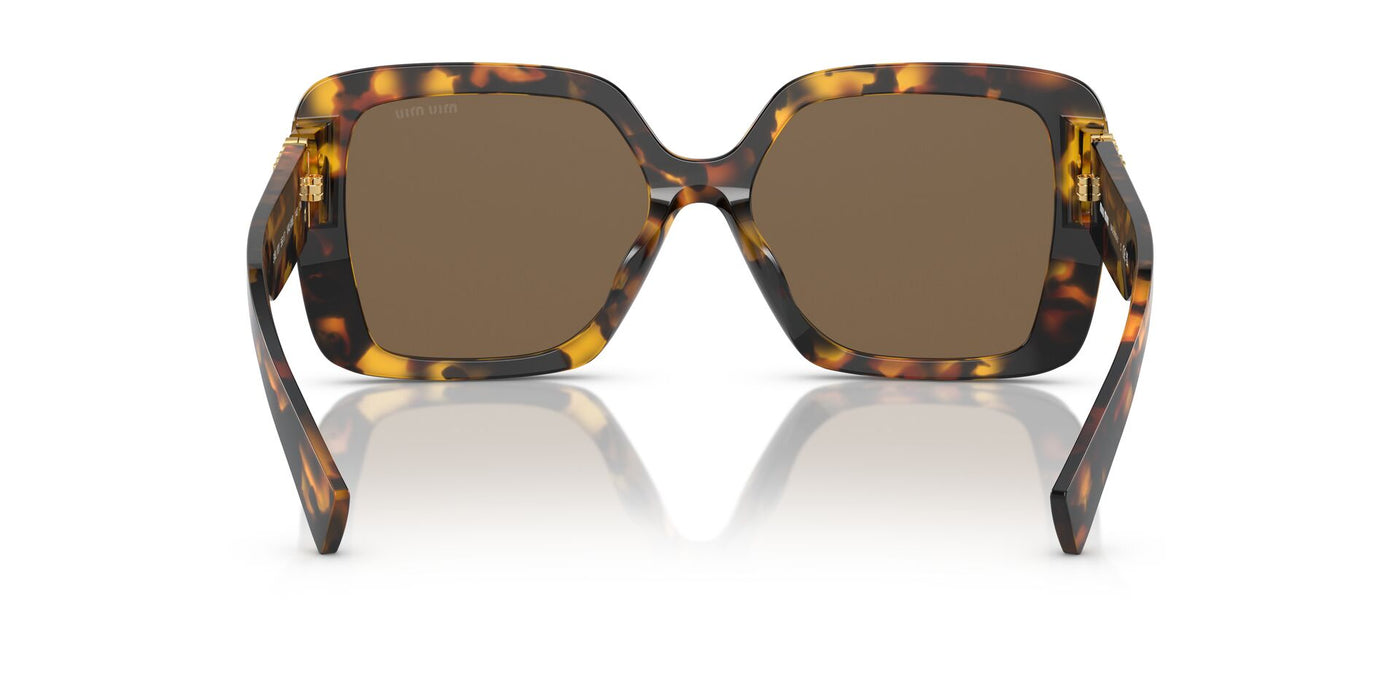 Miu Miu SMU10Y Honey Havana/Dark Brown #colour_honey-havana-dark-brown