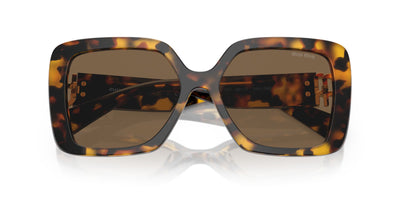 Miu Miu SMU10Y Honey Havana/Dark Brown #colour_honey-havana-dark-brown