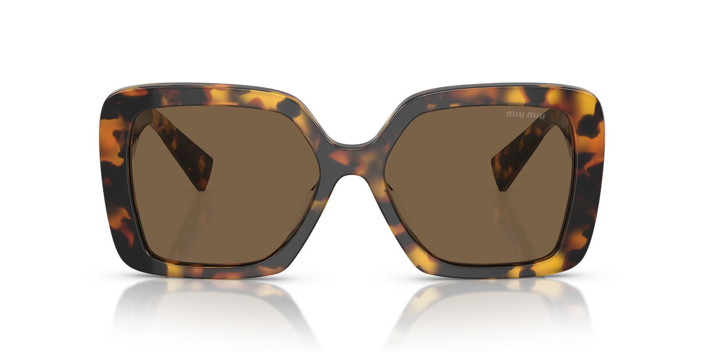 Miu Miu SMU10Y Honey Havana/Dark Brown #colour_honey-havana-dark-brown