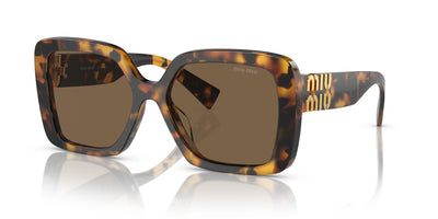 Miu Miu SMU10Y Honey Havana/Dark Brown #colour_honey-havana-dark-brown