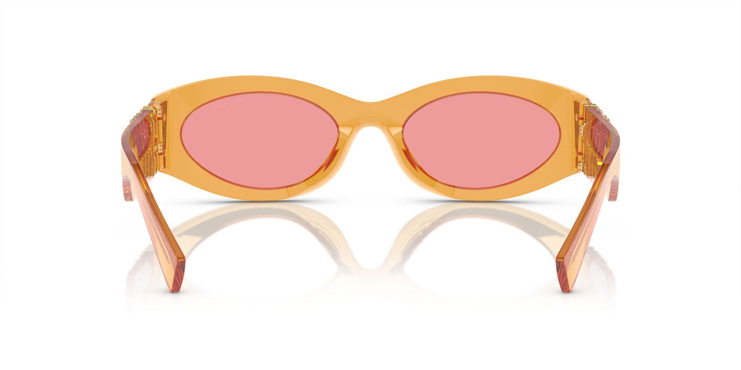 Miu Miu SMU11W Oval Sunglasses | Fashion Eyewear US