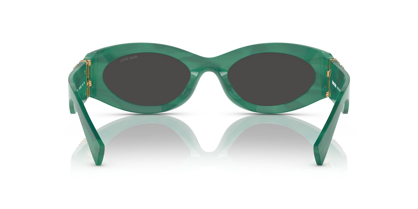 Miu Miu SMU11W Green/Dark Grey #colour_green-dark-grey