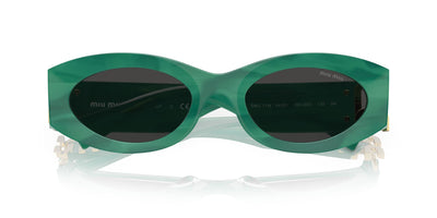 Miu Miu SMU11W Green/Dark Grey #colour_green-dark-grey