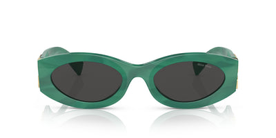 Miu Miu SMU11W Green/Dark Grey #colour_green-dark-grey