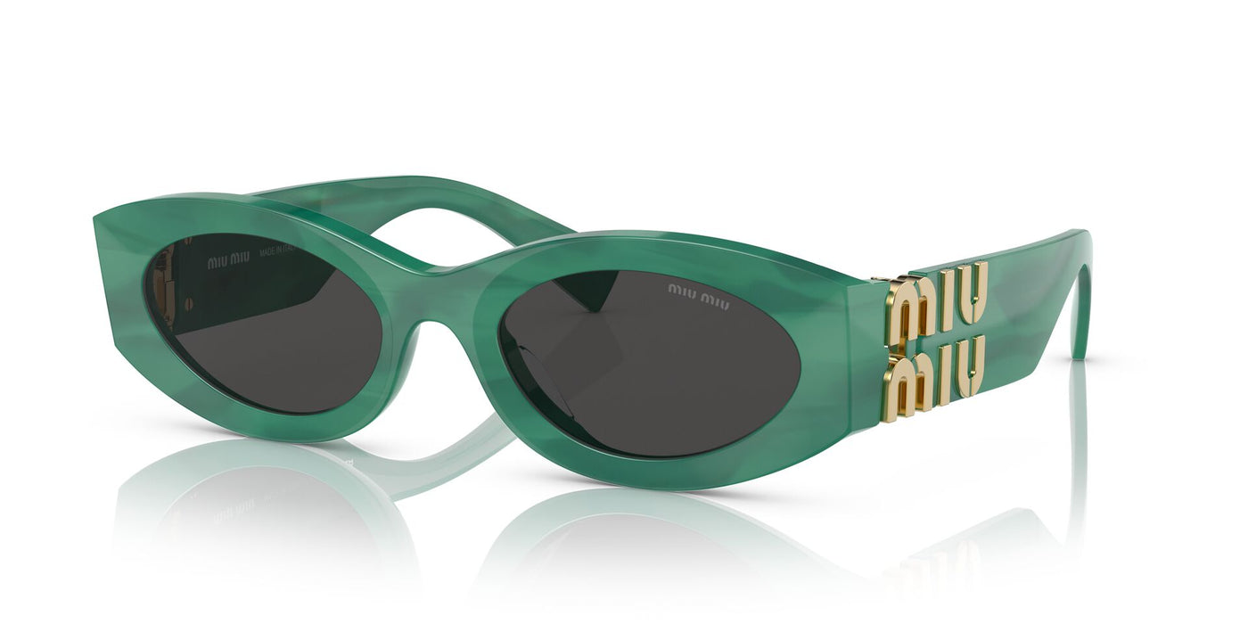 Miu Miu SMU11W Green/Dark Grey #colour_green-dark-grey