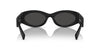 Miu Miu SMU11W Matte Black/Dark Grey #colour_matte-black-dark-grey