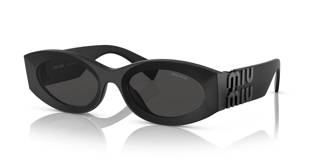 Miu Miu SMU11W Oval Sunglasses | Fashion Eyewear US