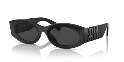 Miu Miu SMU11W Matte Black/Dark Grey #colour_matte-black-dark-grey