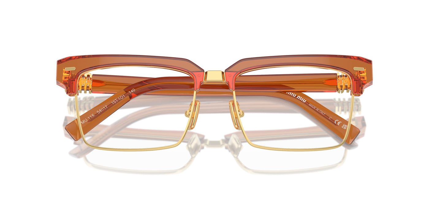 Miu Miu VMU11X Caramel Trasparent #colour_caramel-trasparent