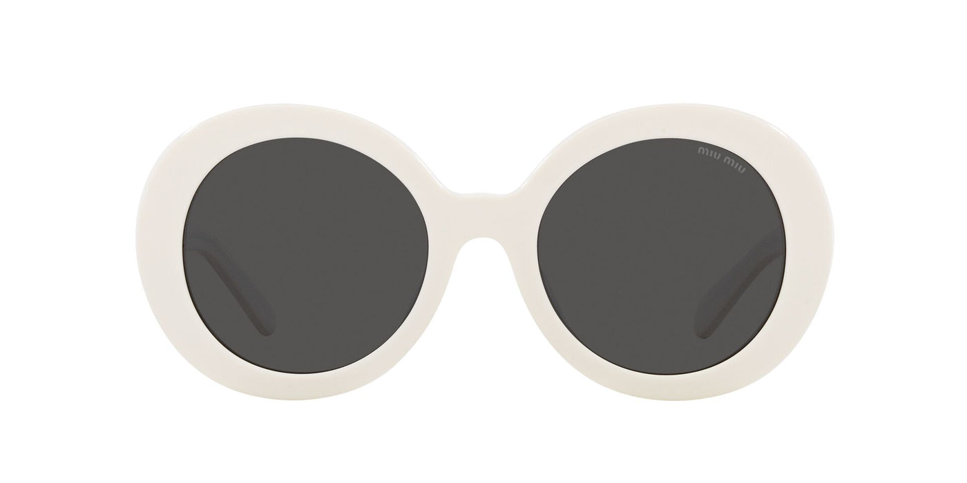 Miu Miu SMU11Y White/Dark Grey #colour_white-dark-grey