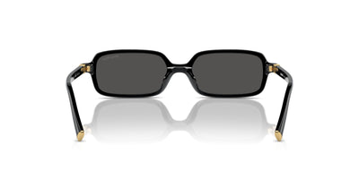 Miu Miu SMU11Z Black/Dark Grey #colour_black-dark-grey